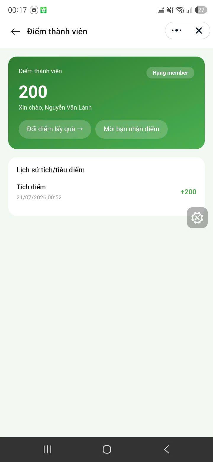 HAMEC — điểm thành viên